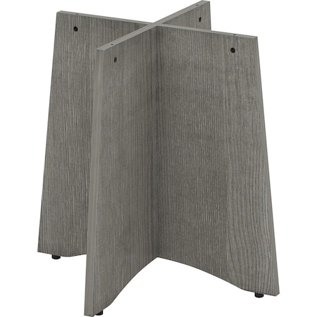 Lorell Base, f/42"/48" Dia Top, Box 2/2, 24"x24"x29", Weathered CCL LLR69589